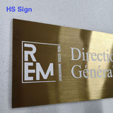 Customized 3d Logo Stainless Steel Metal Numbers Gold Store Letters Decoration 3D Metal logo Business Wall Sign Brand Shop