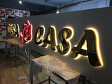 Stainless Steel Backlit Sign Backlit Letters Sign and Reverse Channel Letters Signs