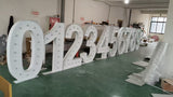 Custom 4ft RGB Giant Marquee Letter Marry Me Proposal Sign with Dimmable Lights for Wedding Birthday Outdoor Ceremony Decor