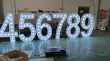 Custom 4ft RGB Giant Marquee Letter Marry Me Proposal Sign with Dimmable Lights for Wedding Birthday Outdoor Ceremony Decor