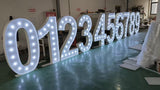 Custom 4ft RGB Giant Marquee Letter Marry Me Proposal Sign with Dimmable Lights for Wedding Birthday Outdoor Ceremony Decor