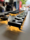 Stainless Steel Backlit Sign Backlit Letters Sign and Reverse Channel Letters Signs